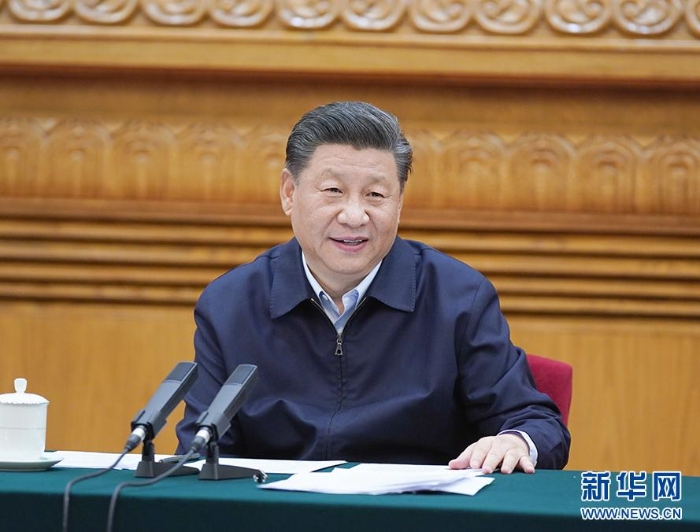 6月2日，中共中央總書記、國家主席、中央軍委主席習近平在北京主持召開專家學者座談會并發(fā)表重要講話。 新華社記者 李學仁 攝