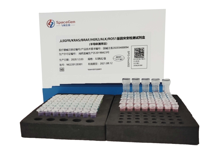 1廈門飛朔生物技術(shù)有限公司+人EGFR-KRAS-BRAF-HER2-ALK-ROS1基因突變檢測(cè)試劑盒（半導(dǎo)體測(cè)序法）