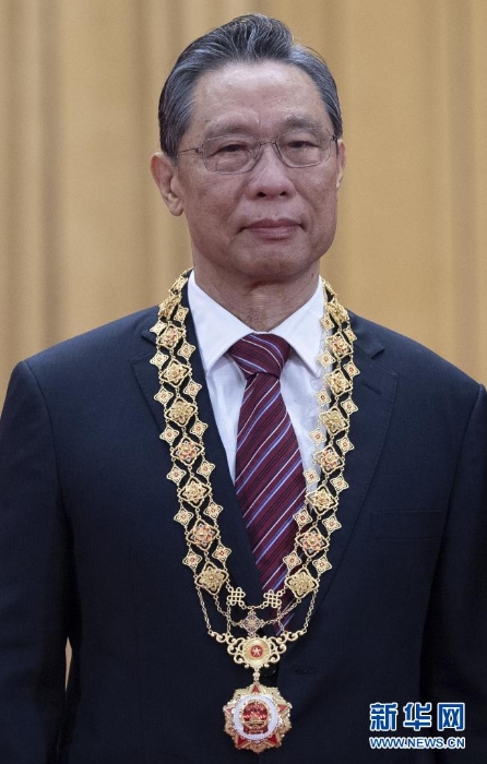 這是“共和國(guó)勛章”獲得者鐘南山（2020年9月8日攝）。新華社記者 謝環(huán)馳 攝