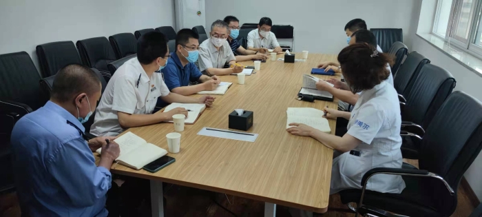 圖為調(diào)研現(xiàn)場。