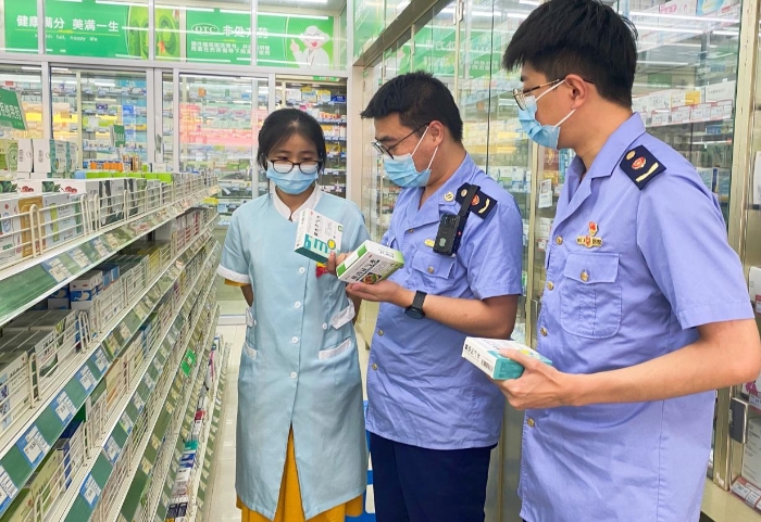 圖為檢查現場。