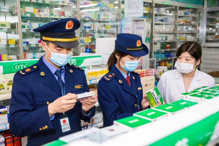 圖為檢查現(xiàn)場。