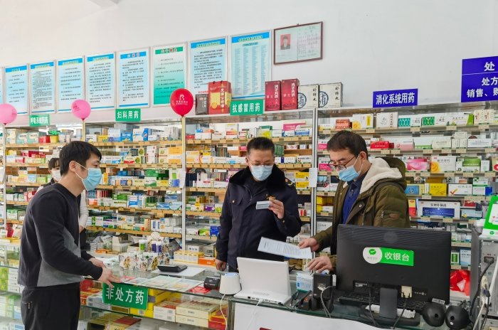 圖為檢查現(xiàn)場。