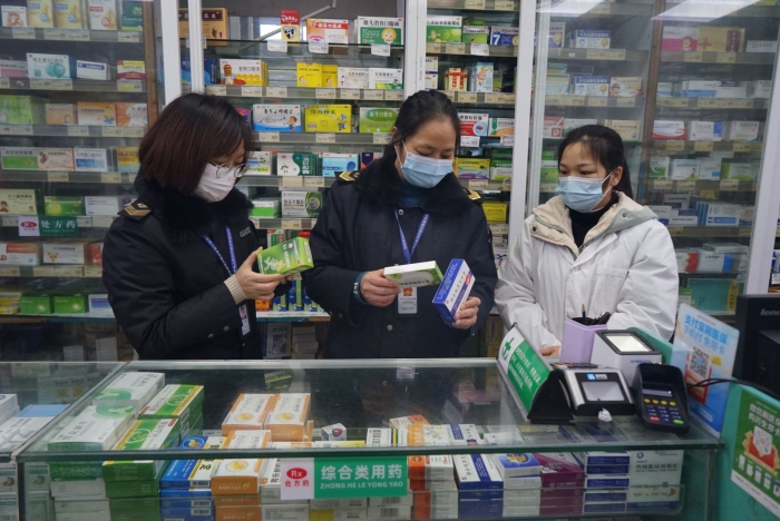 圖為檢查現(xiàn)場。